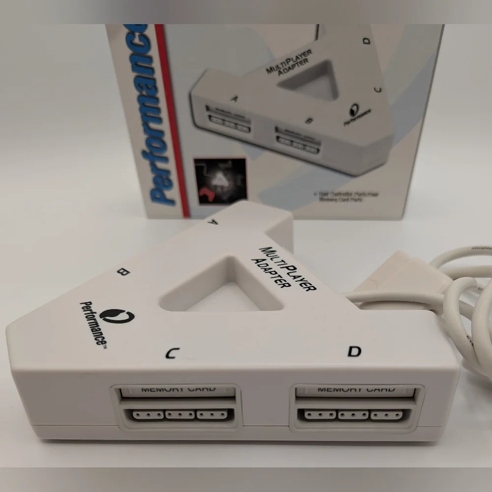MultiPlayer Adapter for PS One - White